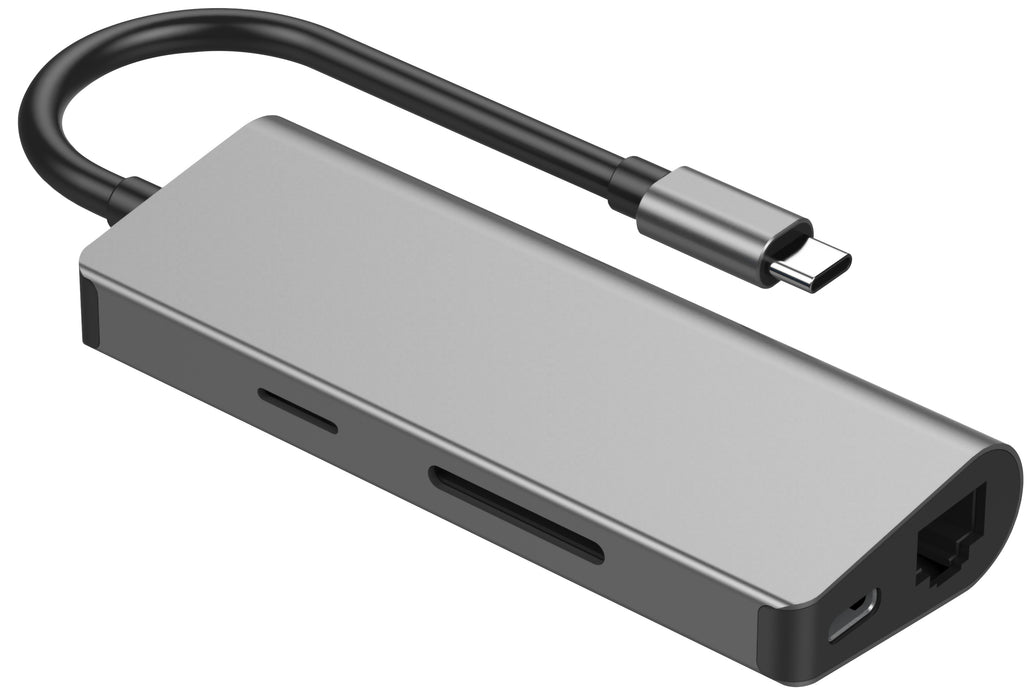 Cablexpert USB Type-C 5-in-1 Multi-Port Adapter - USB-HUB-C-5/1