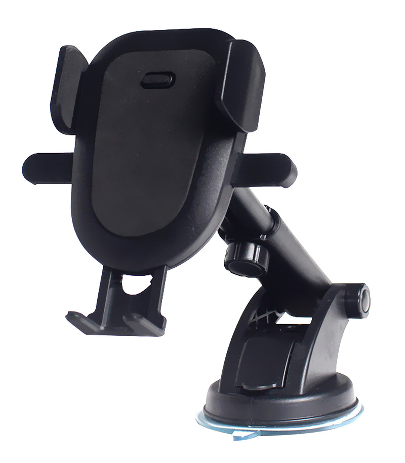 Vakoss Mobile Phone Car Holder With Suction Mount - Black - VAK-3482K