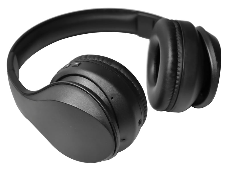 Vakoss Bluetooth Folding Headset With Microphone - Black - VAK-839BX