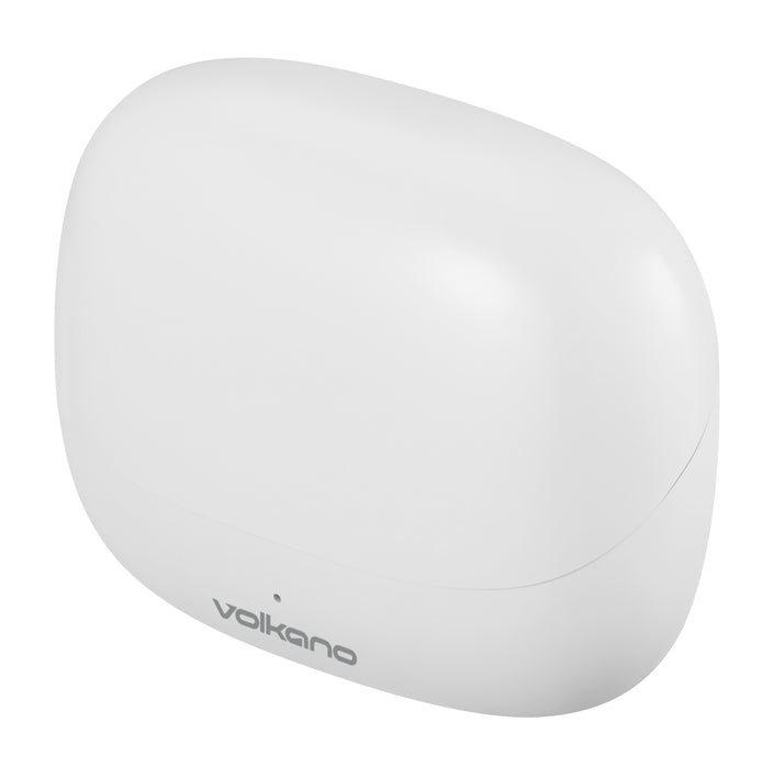 Volkano Jupiter True Wireless TWS Bluetooth Earphones - White - VOLK-1158/WHT