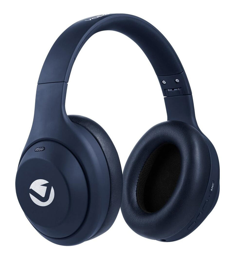 Volkano SoundSweeper Series Active Noise Cancelling Bluetooth Headphones - Blue - VOLK-2027/BLUE