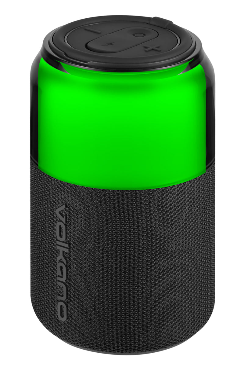 Volkano Neptune Series Bluetooth Portable Speaker - Black - VOLK-3004