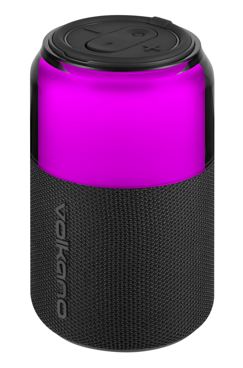 Volkano Neptune Series Bluetooth Portable Speaker - Black - VOLK-3004