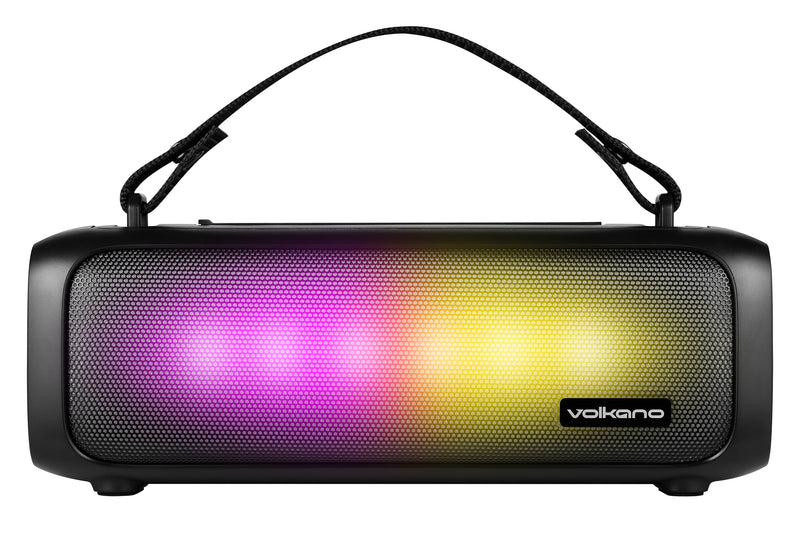 Volkano Military Series Bluetooth Portable Speaker With FM Radio - Black - VOLK-3205/BK
