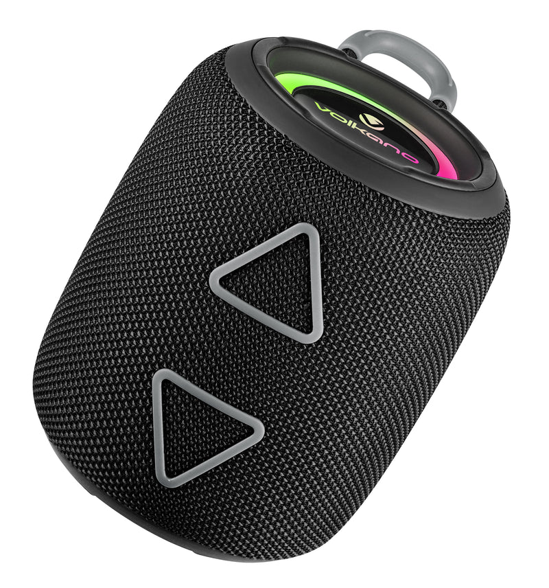 Volkano Topaz Series Bluetooth Portable Speaker - Black - VOLK-3400/BK