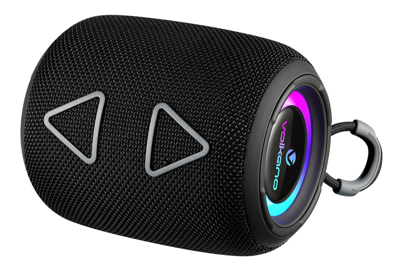 Volkano Topaz Series Bluetooth Portable Speaker - Black - VOLK-3400/BK