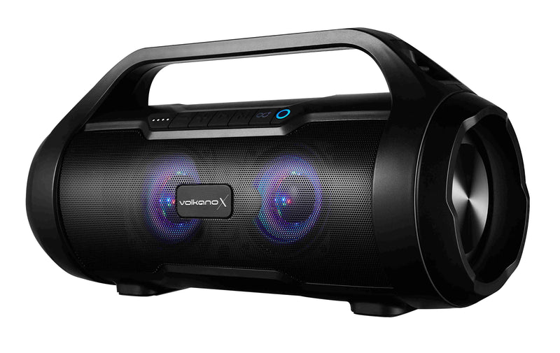 VolkanoX Cobra Series Bluetooth Speaker With FM Radio - Black - VOLK-3454/BK
