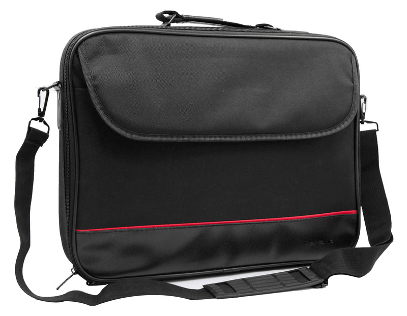 Volkano Industrial Series 15.6" Laptop Messenger Bag - Black - VOLK-VLB200