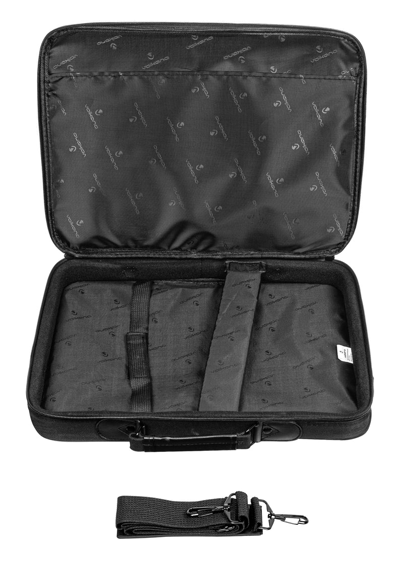 Volkano Industrial Series 15.6" Laptop Messenger Bag - Black - VOLK-VLB200