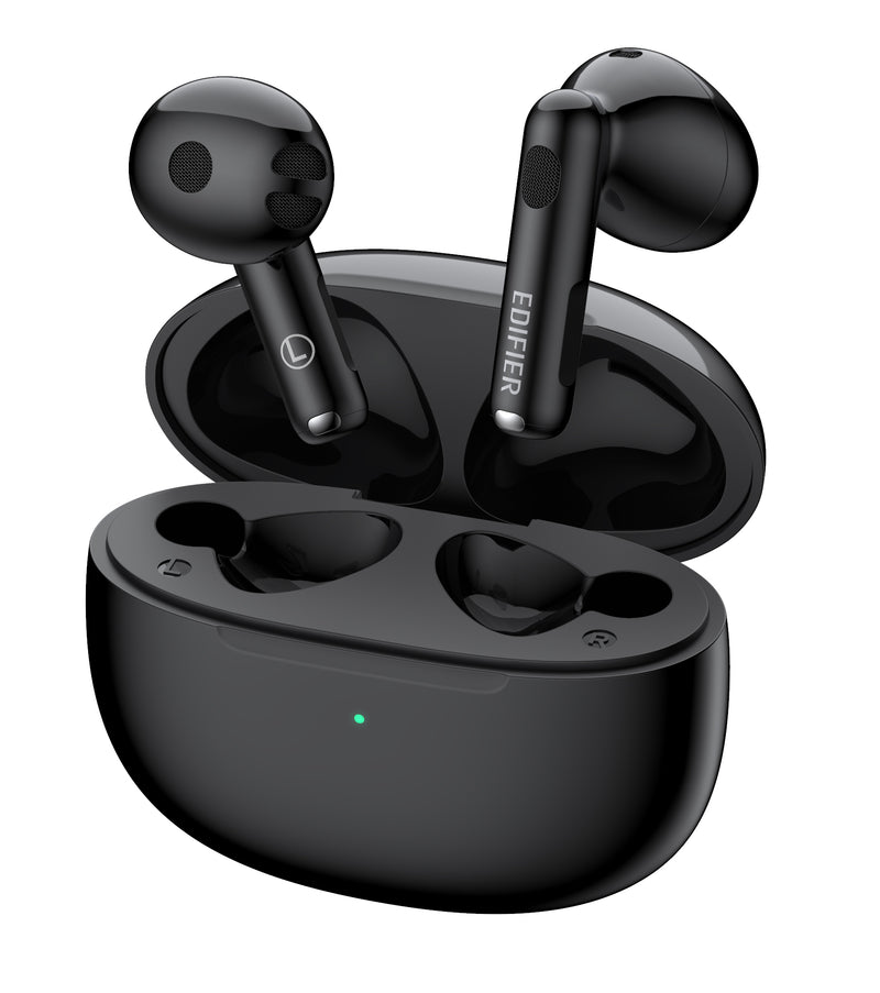 Edifier W220T True Wireless Semi-In-Ear Bluetooth Earbuds With Snapdragon Sound & Mic - Black - TWS-W220T/BLK
