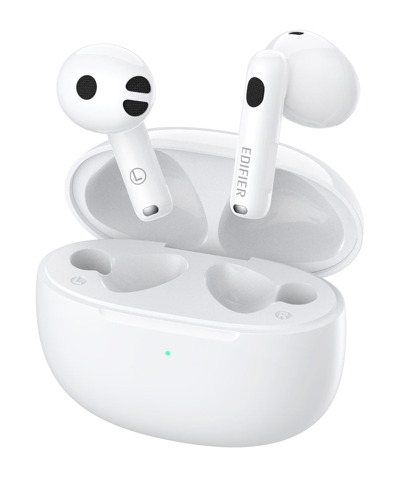 Edifier W220T True Wireless Semi-In-Ear Bluetooth Earbuds With Snapdragon Sound & Mic - White - TWS-W220T/WHT