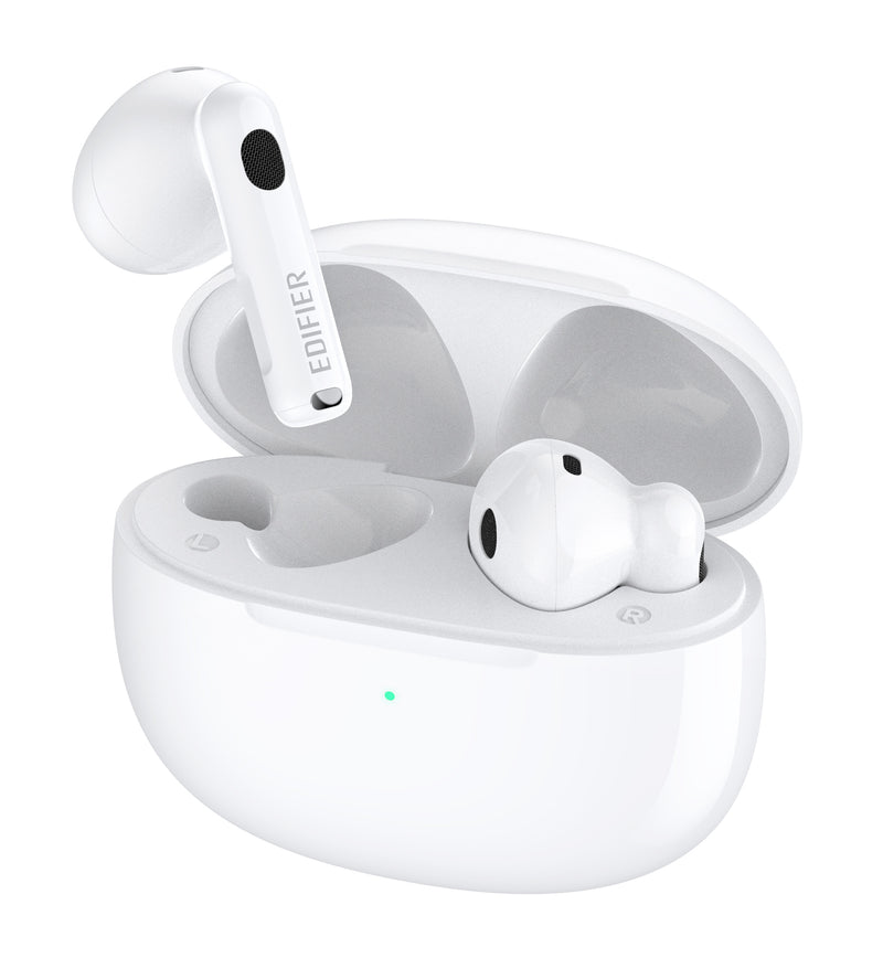 Edifier W220T True Wireless Semi-In-Ear Bluetooth Earbuds With Snapdragon Sound & Mic - White - TWS-W220T/WHT