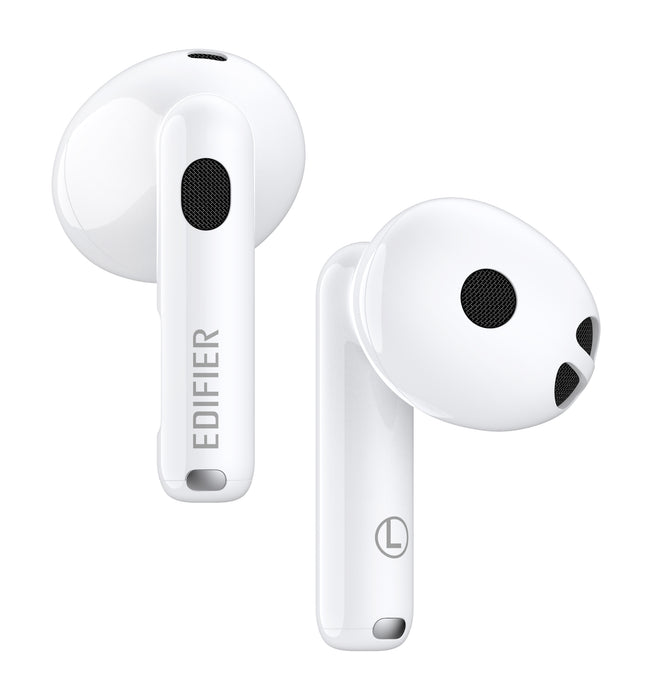 Edifier W220T True Wireless Semi-In-Ear Bluetooth Earbuds With Snapdragon Sound & Mic - White - TWS-W220T/WHT