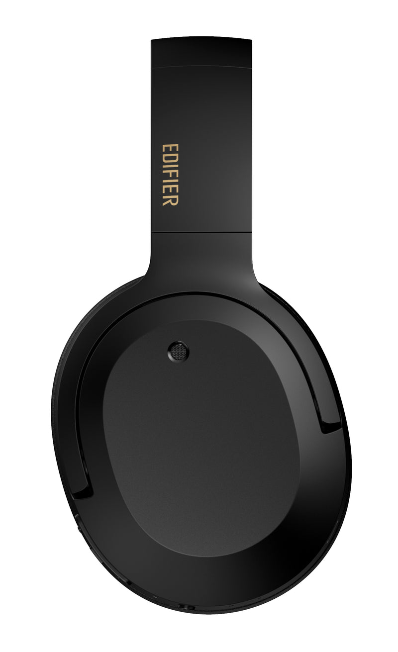 Edifier W820NB Plus Wireless Bluetooth Noise Cancelling Hi-Res Headphones - Black - HS-W820NB-PLUS/BLK