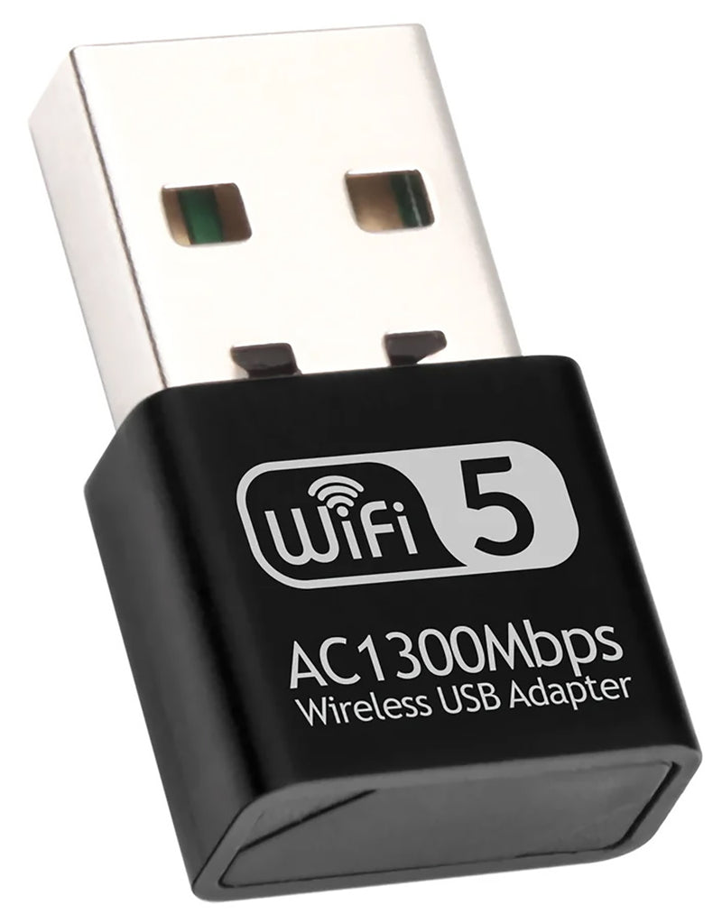 Dual Band 1300Mbps Wireless USB Adapter - WL-JED-1300