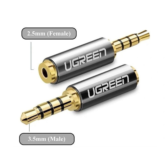 UGREEN 3.5mm Male Jack To 2.5mm Female Jack Audio Adapter - UG-20502