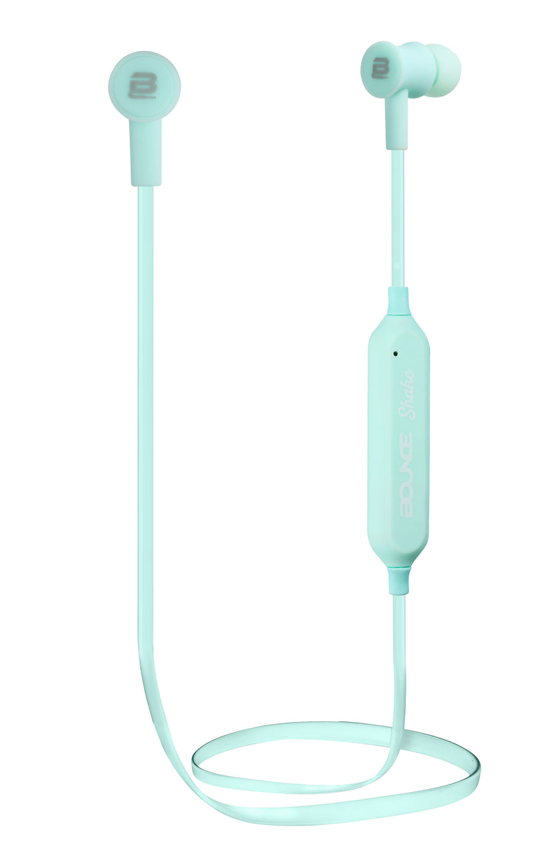 Bounce Shake Series Bluetooth Wireless Earphones - Mint - BNCE-1101/MT