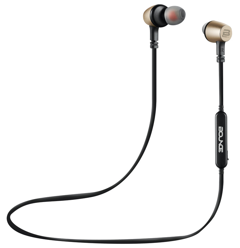 Bounce Tango 2.0 Series Bluetooth Wireless Earphones - Black/Gold - BNCE-1106/BKGD