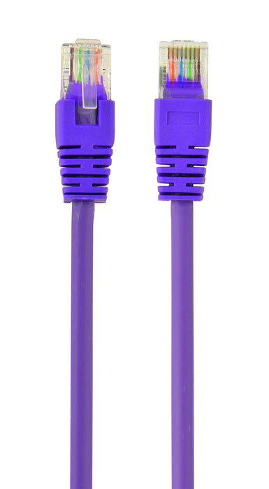 Cablexpert Straight Through Network Cable - 0.5 Metre in Purple - CB-NET0.5-PPLE