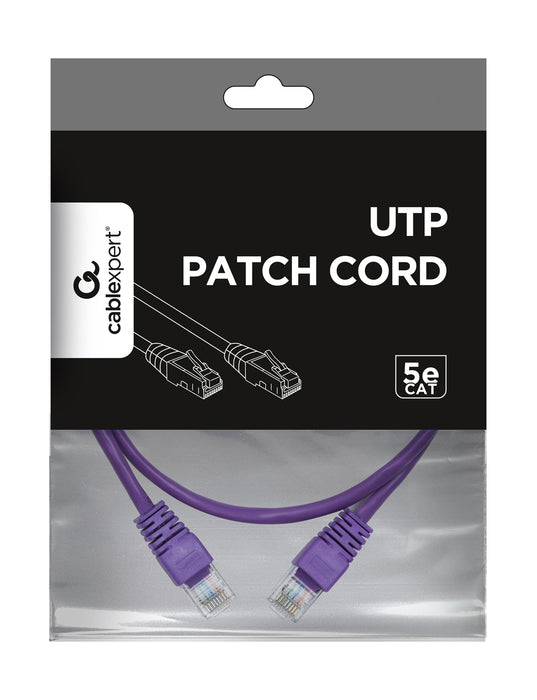 Cablexpert Straight Through Network Cable - 1 Metre in Purple - CB-NET1-PPLE