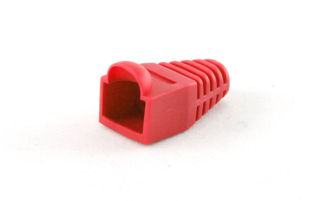 Rubber Network Boot Cap - 100 Pcs Per Polybag - Red - CB-NETHOOD/RED