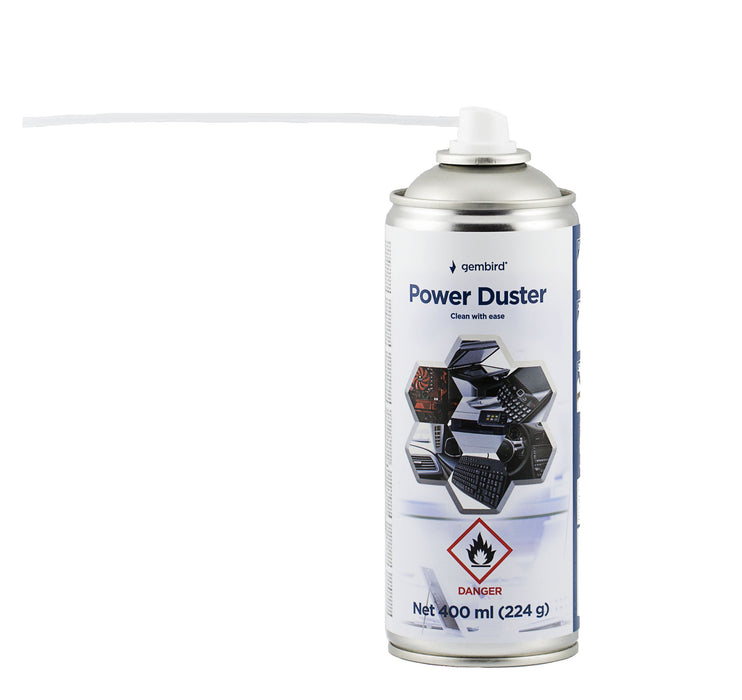 Gembird Compressed 400ml Air Duster  - Clean With Ease - CK-AIR/GEM400