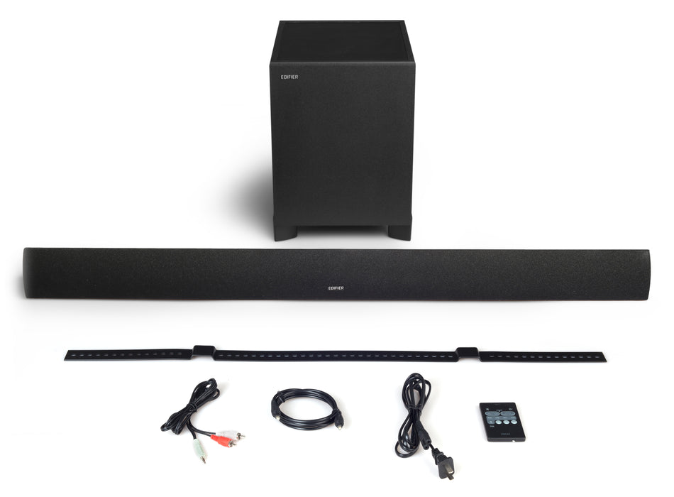 Edifier CineSound Bluetooth B7 Cinema Soundbar System With Subwoofer - Black - CM-EDFB7