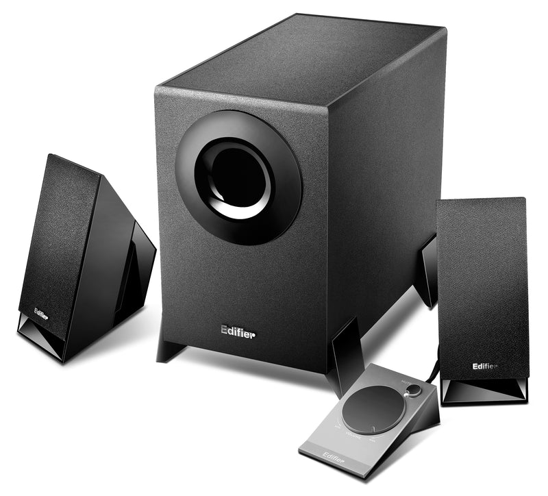 Edifier M1360 2.1 Multimedia Computer PC Speaker System - Black - CM-M1360