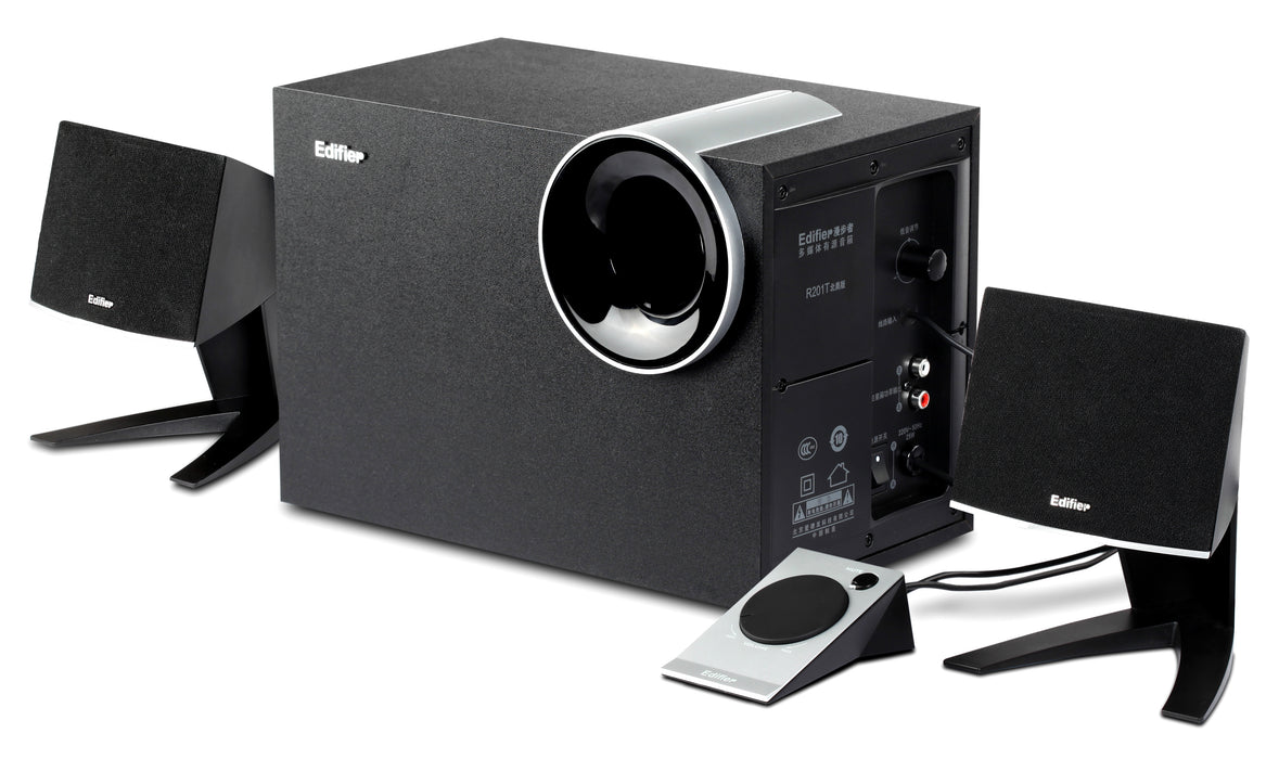 Edifier M1380 2.1 Multimedia Speaker System - Black - CM-M1380