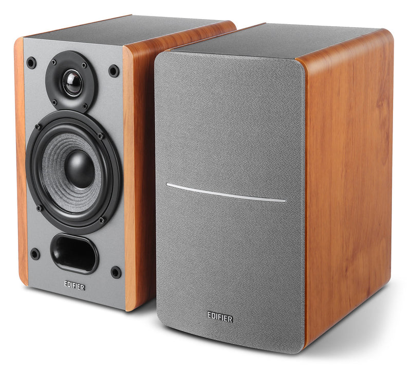 Edifier P12 Passive 2.0 Bookshelf Speaker Set - Brown - CM-P12