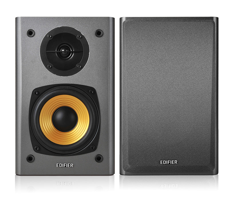 Edifier R1000T4 Active 2.0 Bookshelf Speaker System - Black - CM-R1000T4/BLK