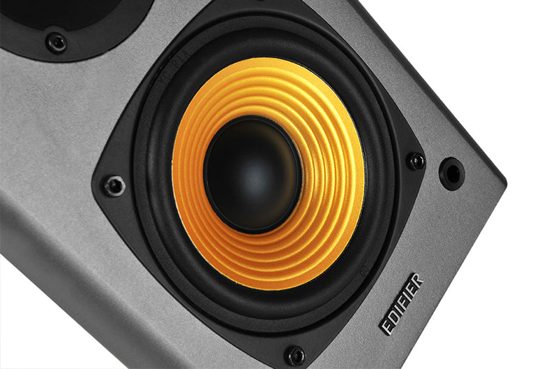 Edifier R1000T4 Active 2.0 Bookshelf Speaker System - Black - CM-R1000T4/BLK