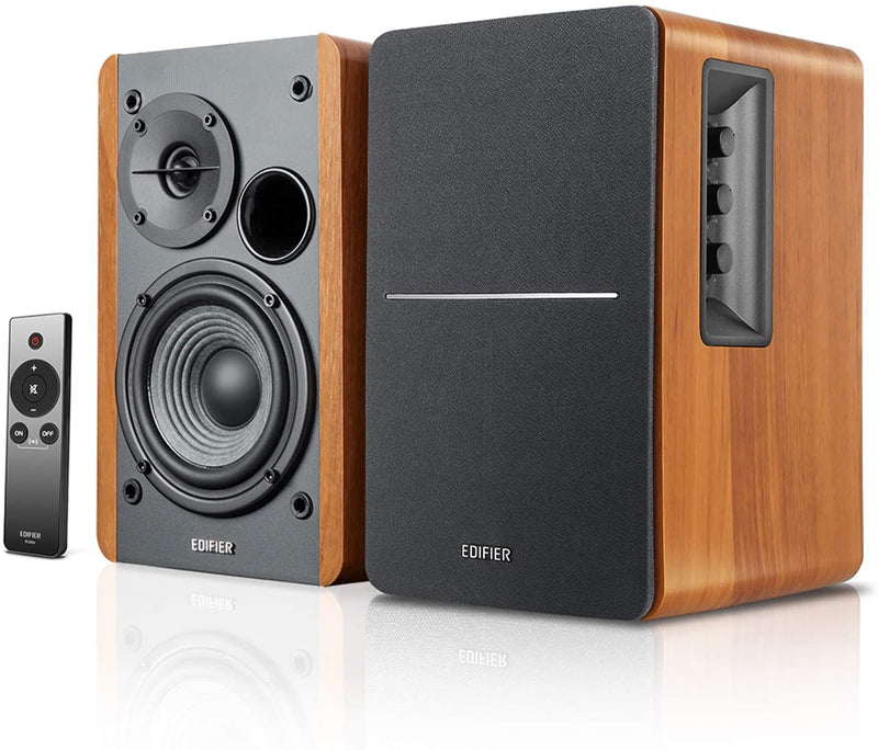 Edifier R1280Ts Active Bookshelf 2.0 Speaker Set - Brown - CM-R1280TS/BRN