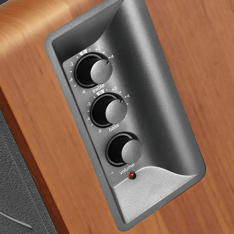 Edifier R1280Ts Active Bookshelf 2.0 Speaker Set - Brown - CM-R1280TS/BRN