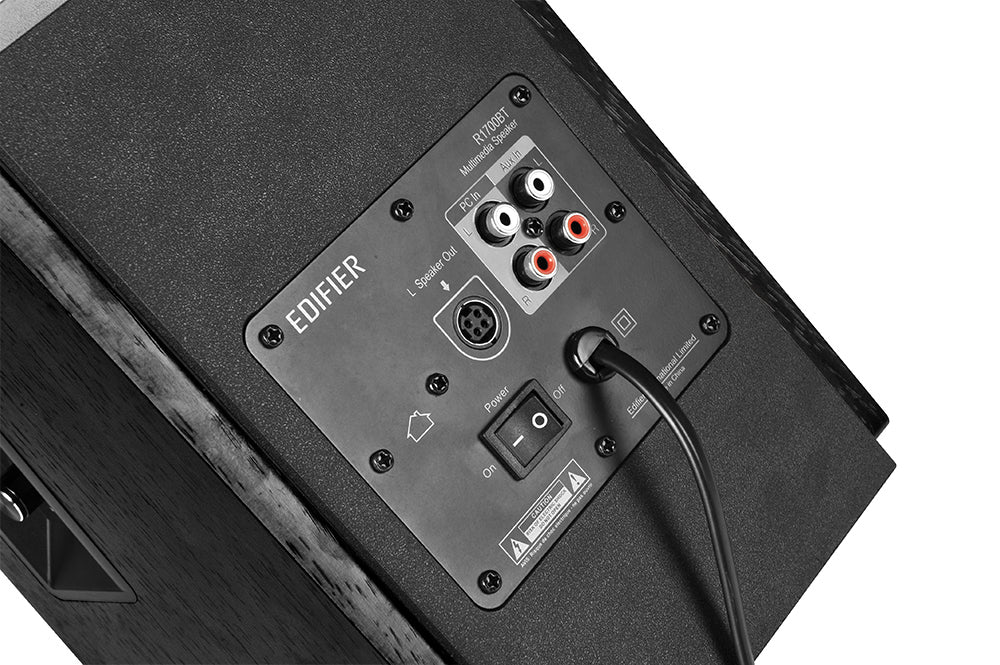 Edifier R1700BT Active Bluetooth Bookshelf Speaker Set - Black - CM-R1700BT