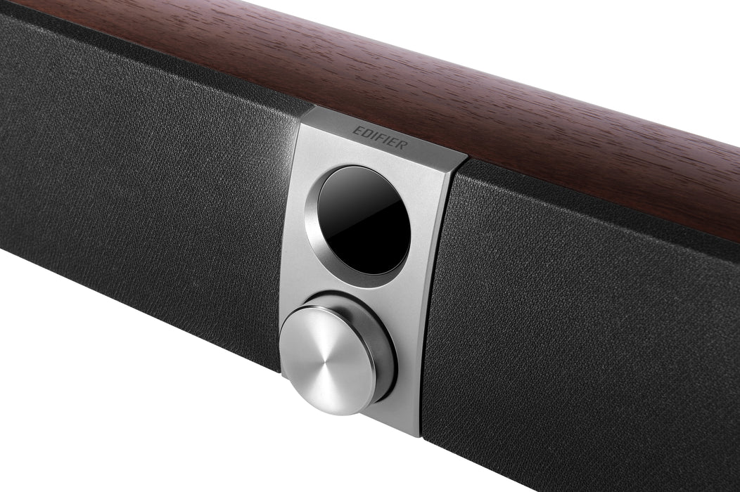 Edifier S50DB Bluetooth, Optical & AUX Home Entertainment Sound Bar - Brown - CM-S50DB