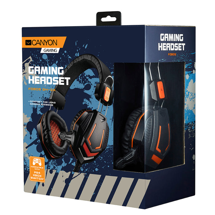 Canyon High Quality Gaming Headset With Microphone - CND-SGHS3A