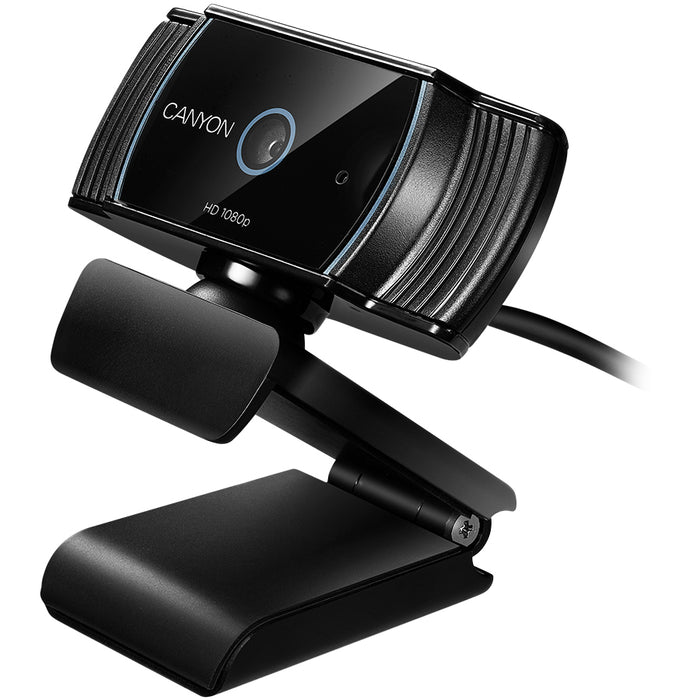 Canyon Full HD USB Webcam With Integrated Microphone - Black - CNS-CWC5