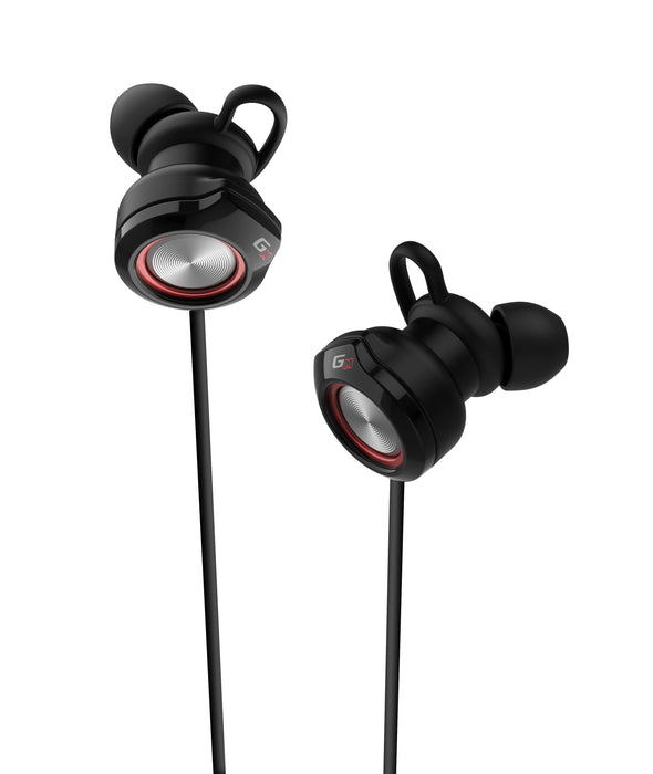 Edifier GM3SE In-Ear Gaming Earphones With Detachable Microphone For PC / Android / IOS & PS4 - Black & Red - EDFR-EAR-GM3SE-BLK/RED