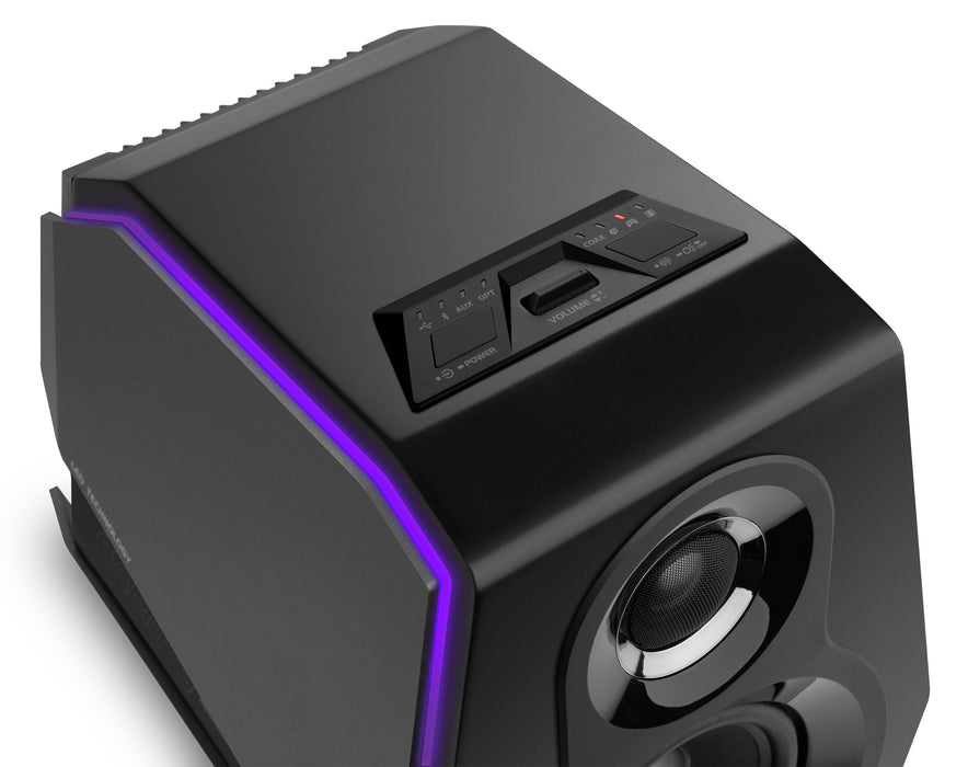 Edifier G5000 Hi-Res 2.0 Bluetooth Gaming Speakers With RGB Lighting - Black - CM-G5000/BLK