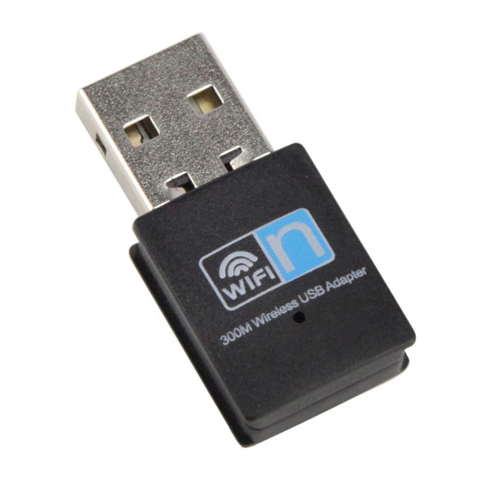 Jedel Nano 802.11N 300Mbps Wireless USB Adapter - WL-JED-300