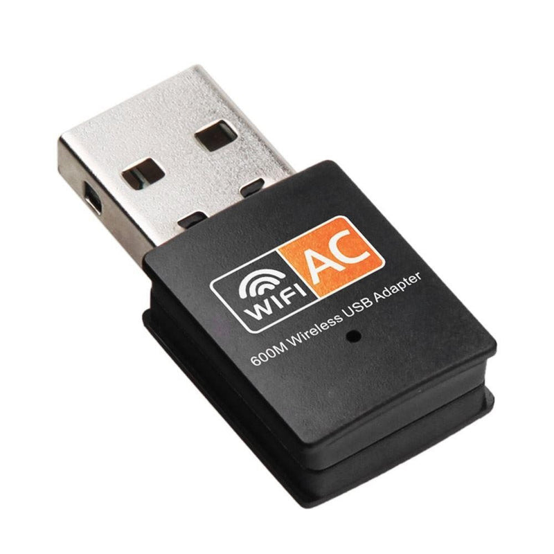 Nano Dual-Band Wireless USB Adapter 600m 2.4GHz / 5GHz - WL-JED-600