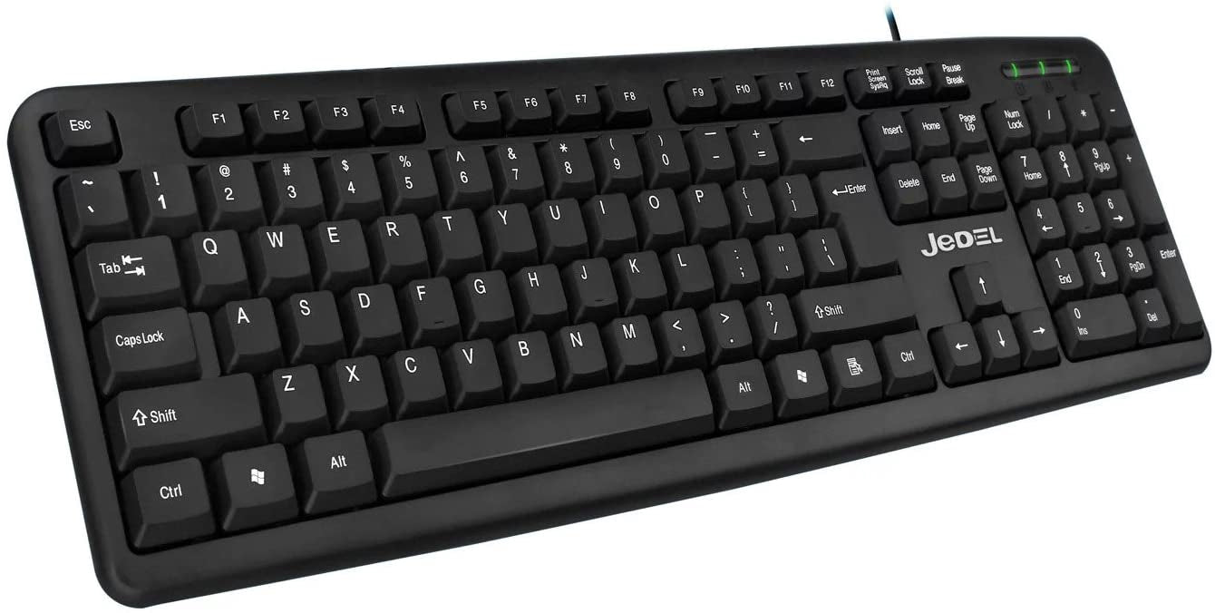 Jedel K11 Slim USB Wired Keyboard - KB-JED-K11