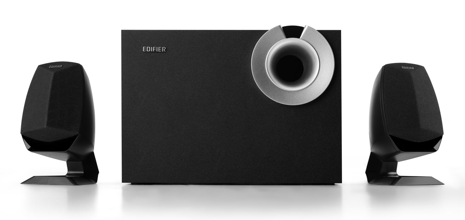 Edifier M201BT 2.1 Bluetooth Multimedia Speaker System - Black - CM-M201BT