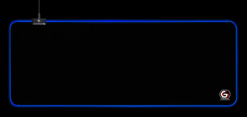 Gembird Large Gaming Mouse Pad With LED Light Effect - MP-GAM-LED-L