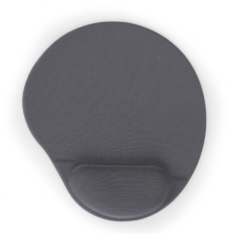 Gembird Gel Wrist Rest Mouse Pad - Grey - MP-GEL/GREY