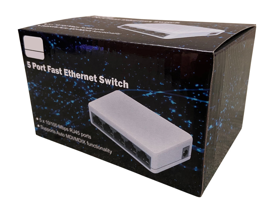 5 Port Fast Ethernet Switch - NET-EVO/5PORT