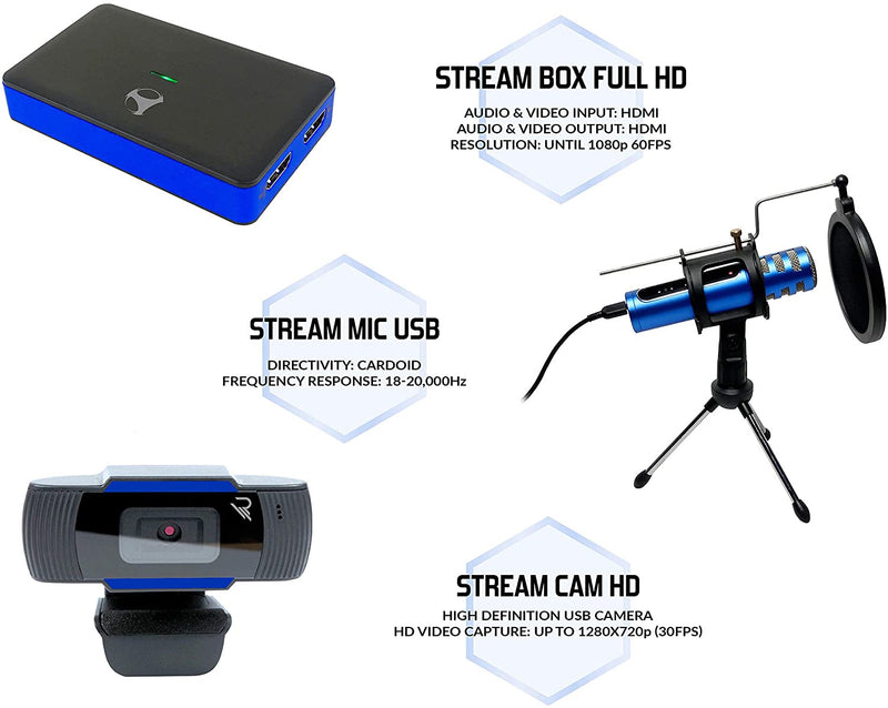 Subsonic Multi-Platform Pro Gaming Stream Pack - SUB-5591