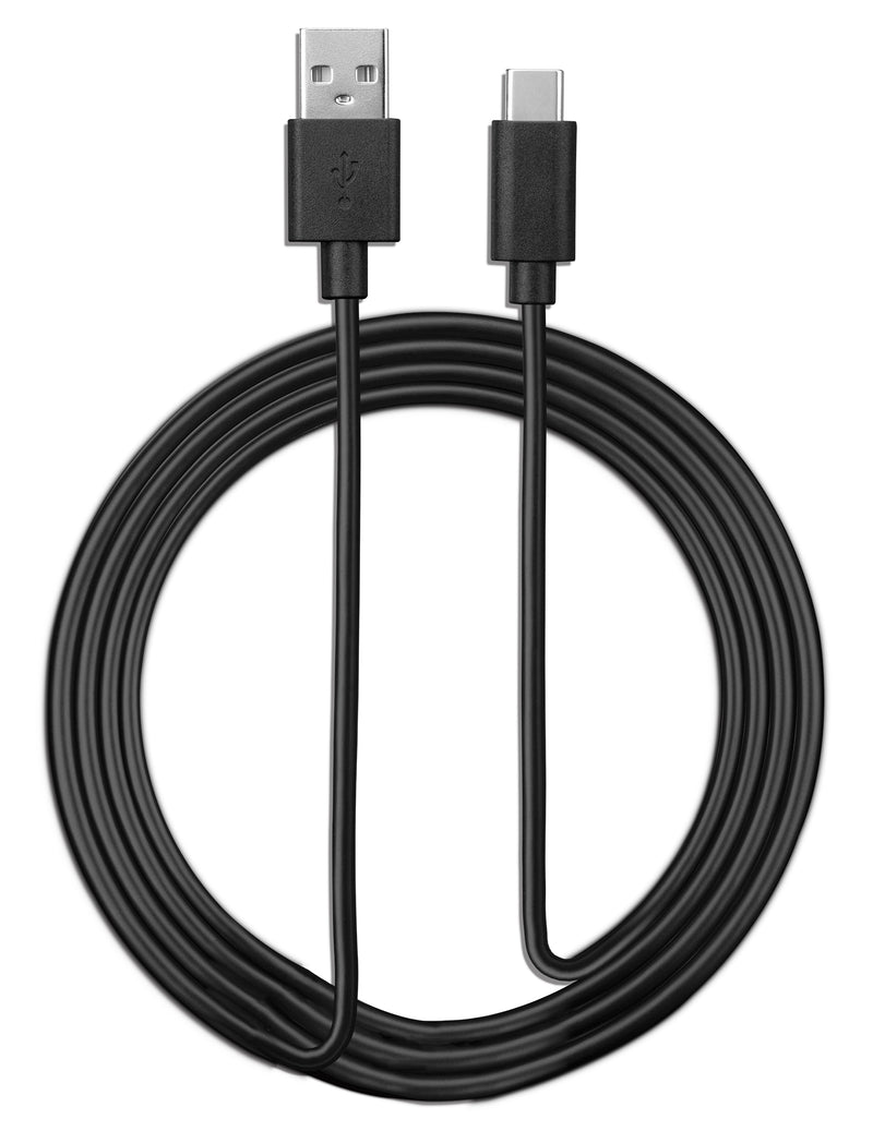 Subsonic USB Type-C Charging Cable For PS5 PlayStation 5 & Xbox Series X Controllers - 3 Metre - Black - SUB-5600