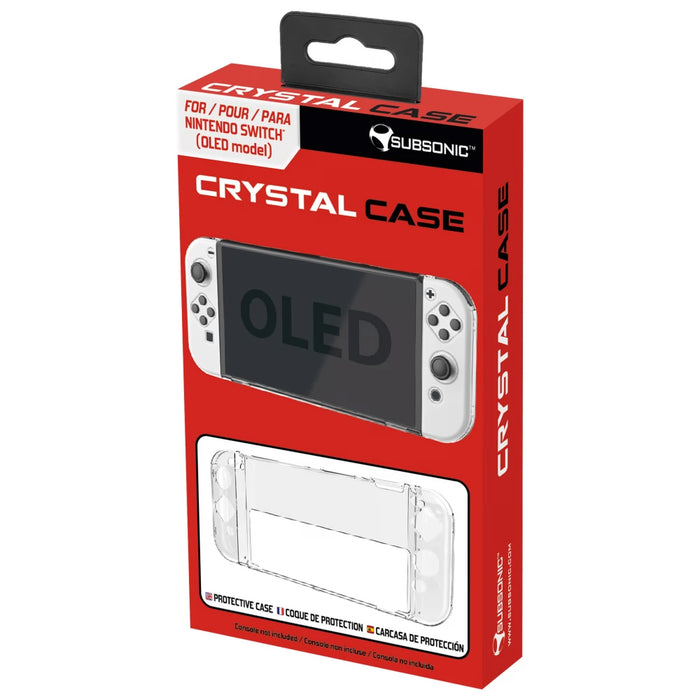 Subsonic Clear Protective Shell Cover For Nintendo Switch OLED - SUB-5629